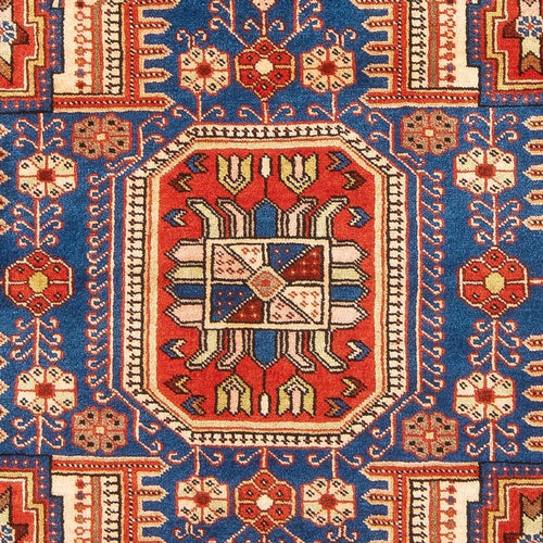 Perserteppich - Nomadic - 200 x 143 cm - blau