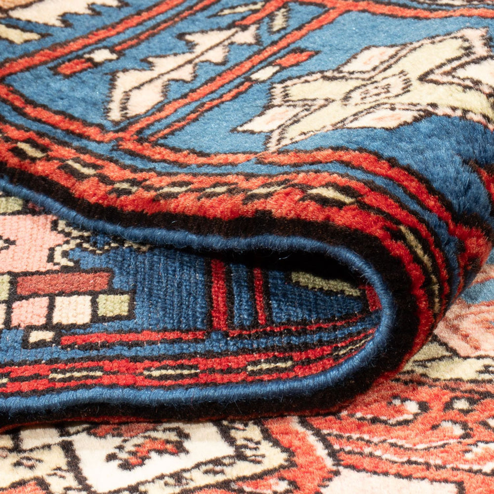 Perserteppich - Nomadic - 188 x 136 cm - blau