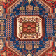 Perserteppich - Nomadic - 197 x 150 cm - blau