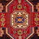 Perserteppich - Nomadic - 200 x 147 cm - bordeauxrot