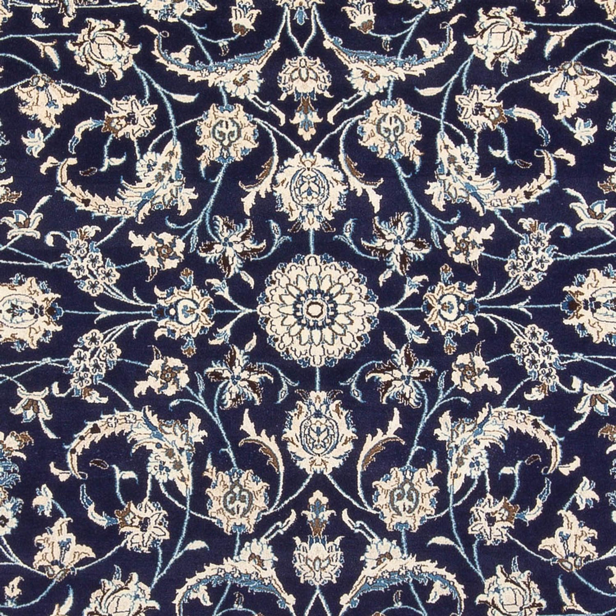 Perserteppich - Nain - 405 x 292 cm - dunkelblau