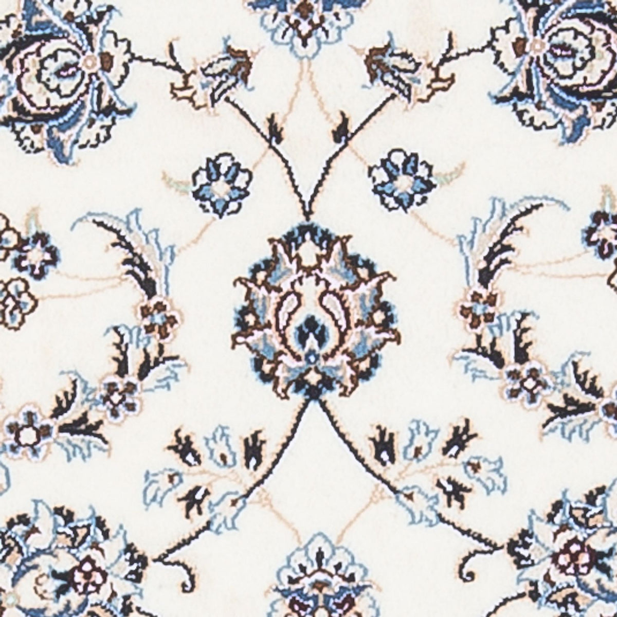 Perserteppich - Nain - Premium - 101 x 71 cm - creme