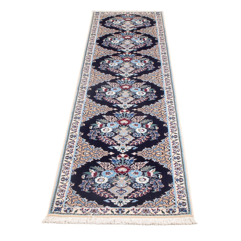 Läufer Perser - Nain - Premium - 228 x 48 cm - dunkelblau