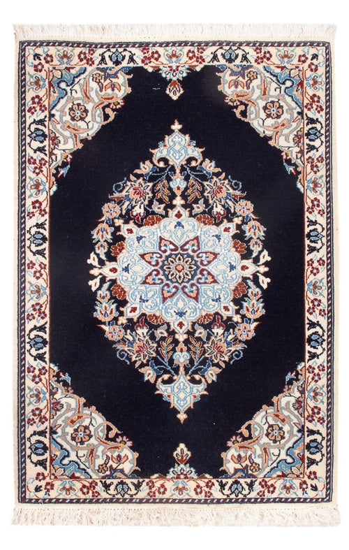 Perserteppich - Nain - Premium - 75 x 50 cm - hellblau
