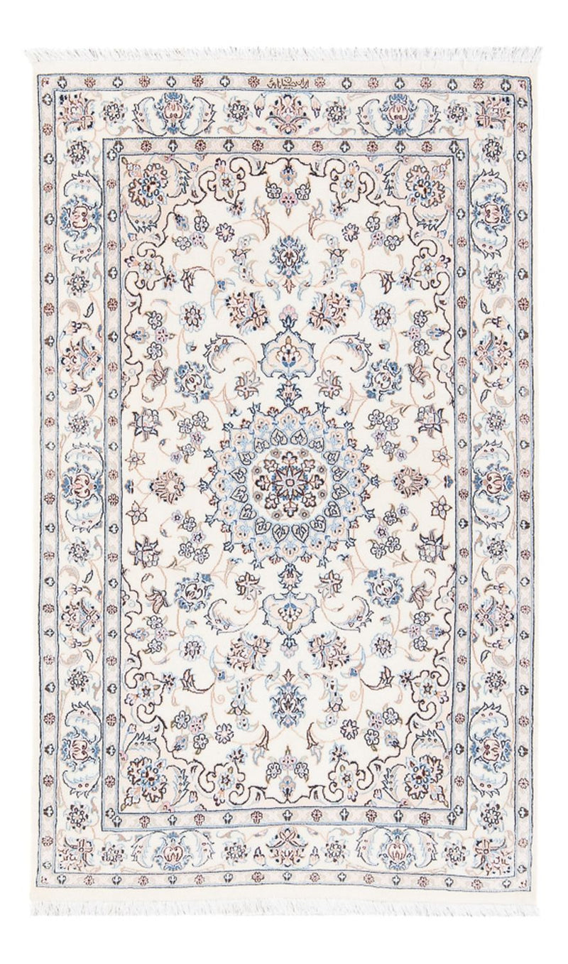 Perserteppich - Nain - Premium - 133 x 81 cm - creme