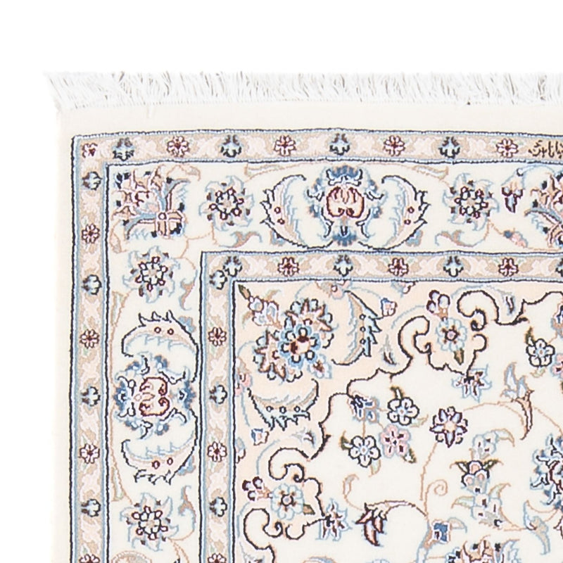 Perserteppich - Nain - Premium - 132 x 80 cm - creme