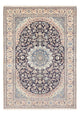 Perserteppich - Nain - Premium - 195 x 130 cm - dunkelblau