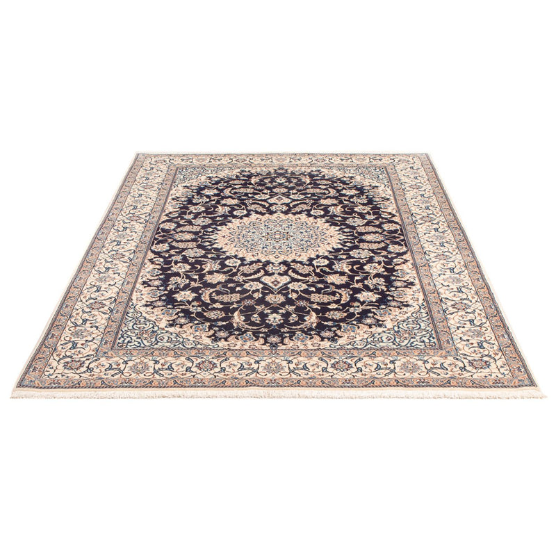 Perserteppich - Nain - Premium - 200 x 130 cm - dunkelblau