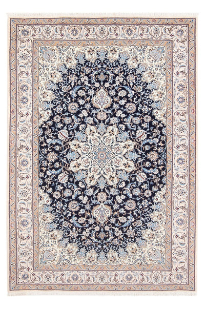 Nain - 6La Teppich 130x198cm - Perserteppich - dunkelblau