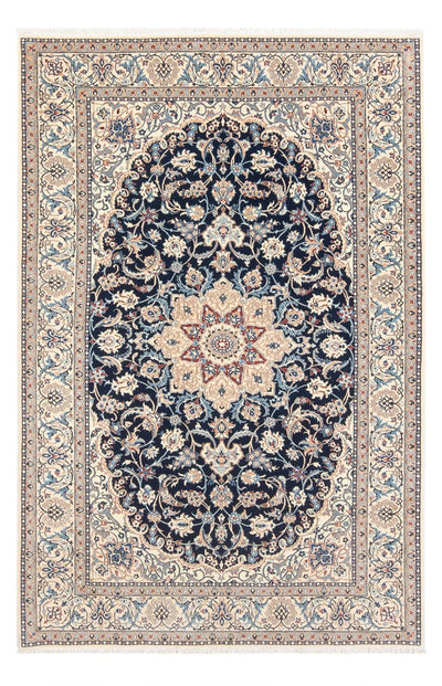Nain - 6La Teppich 133x196cm - Perserteppich - dunkelblau