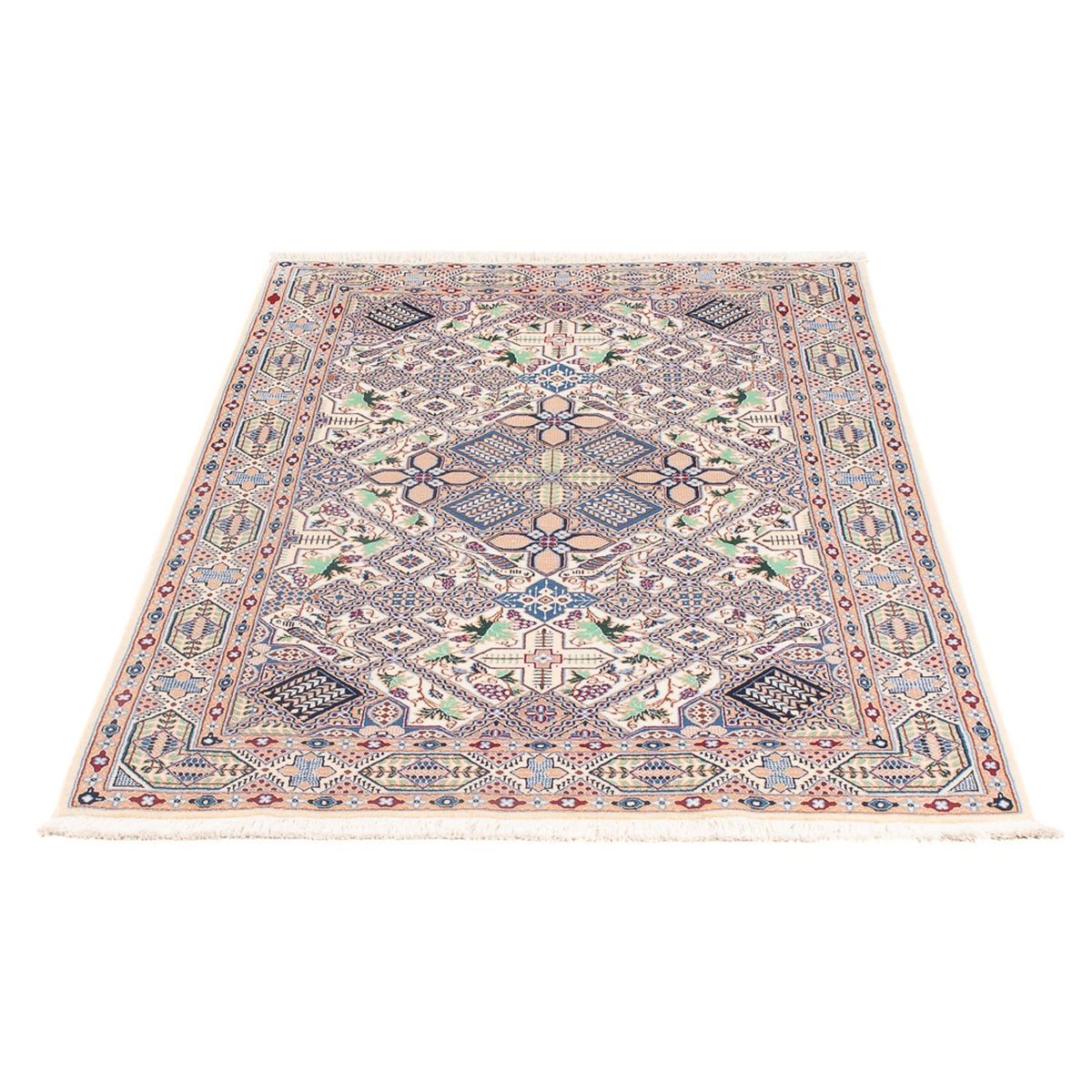 Perserteppich - Nain - Premium - 130 x 87 cm - creme