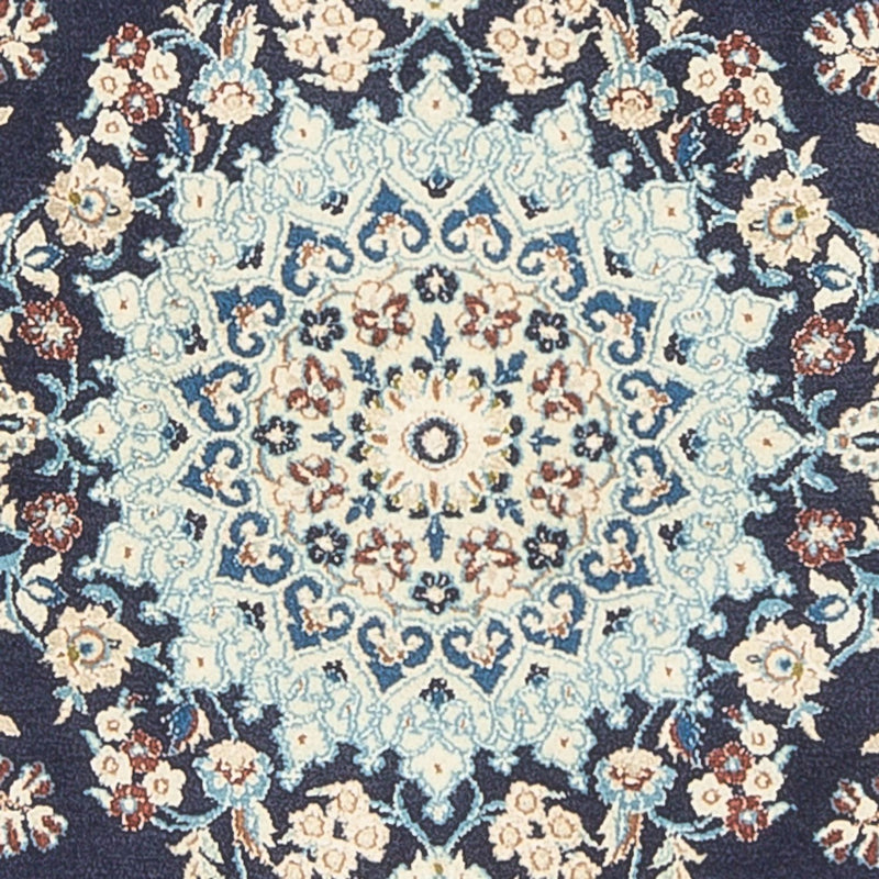 Perserteppich - Nain - Premium - 150 x 102 cm - dunkelblau
