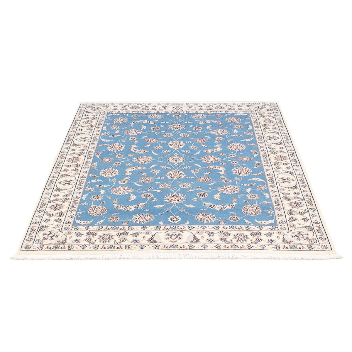 Perserteppich - Nain - Premium - 150 x 103 cm - blau