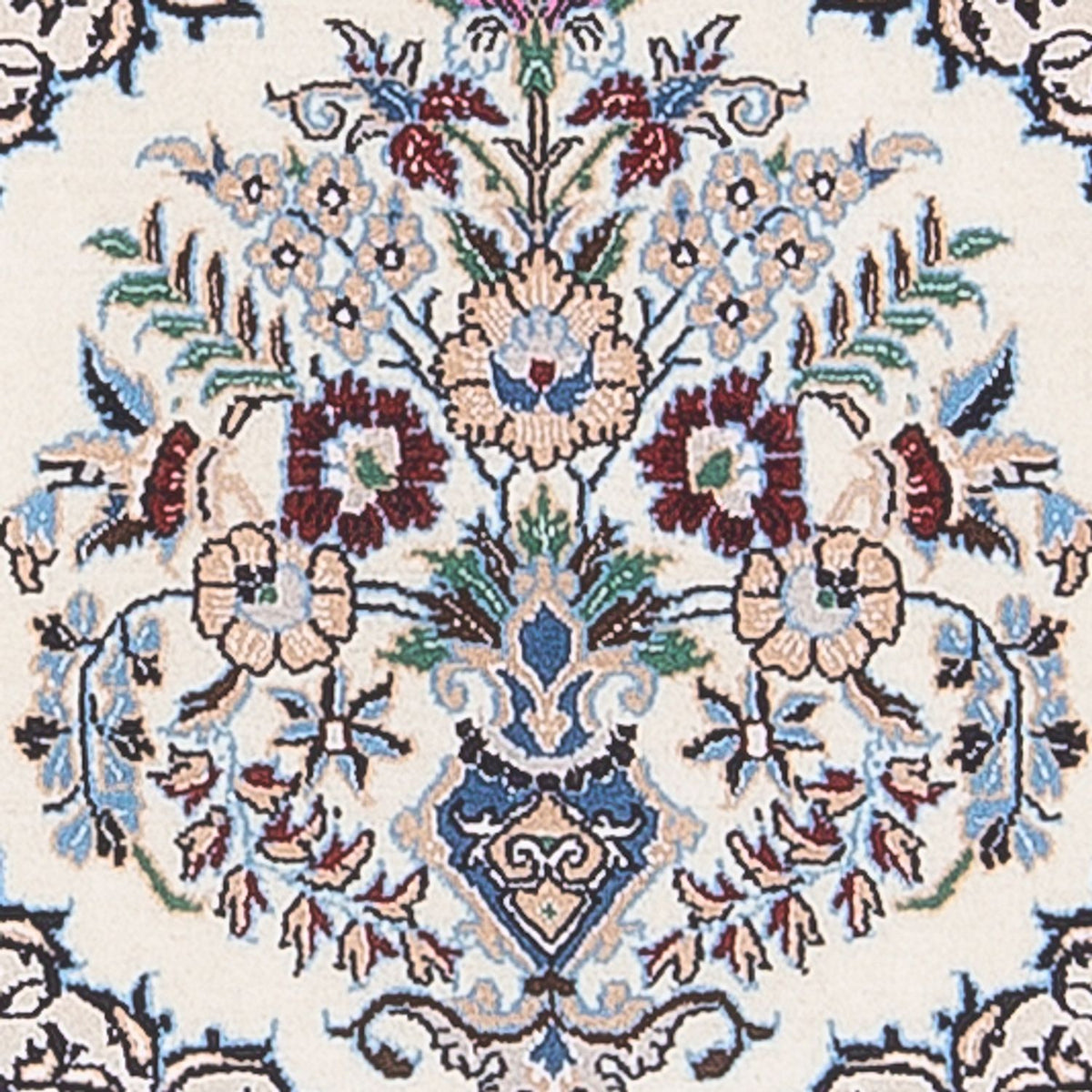 Läufer Perser - Nain - Premium - 194 x 48 cm - creme