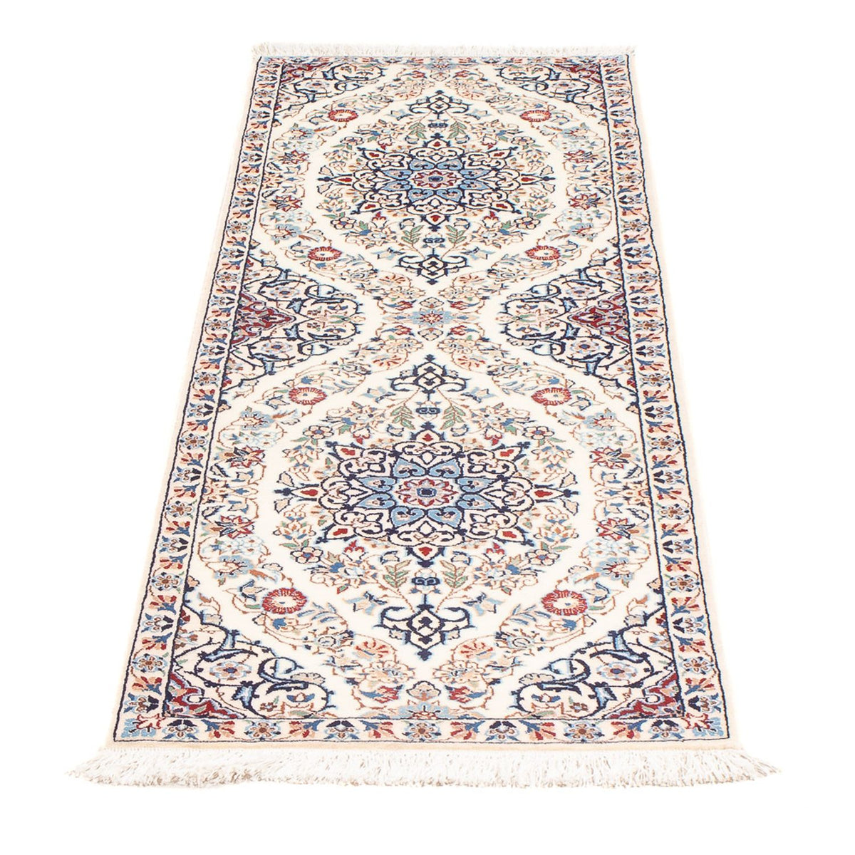 Läufer Perser - Nain - Premium - 153 x 46 cm - creme