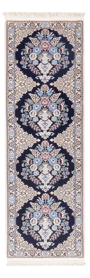 Läufer Perser - Nain - Premium - 156 x 50 cm - dunkelblau