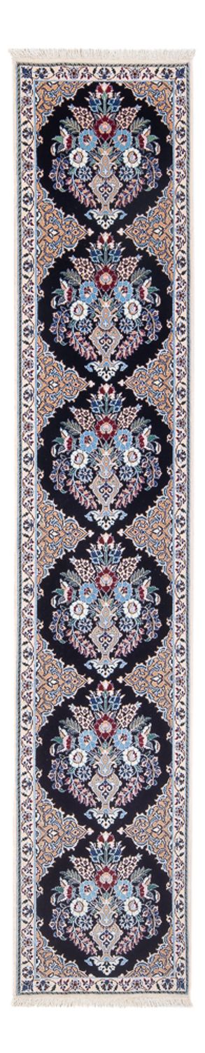 Läufer Perser - Nain - Premium - 230 x 47 cm - dunkelblau