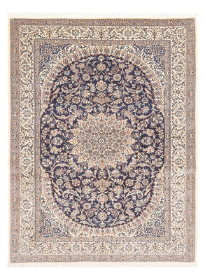 Perserteppich - Nain - Premium - 188 x 130 cm - dunkelblau