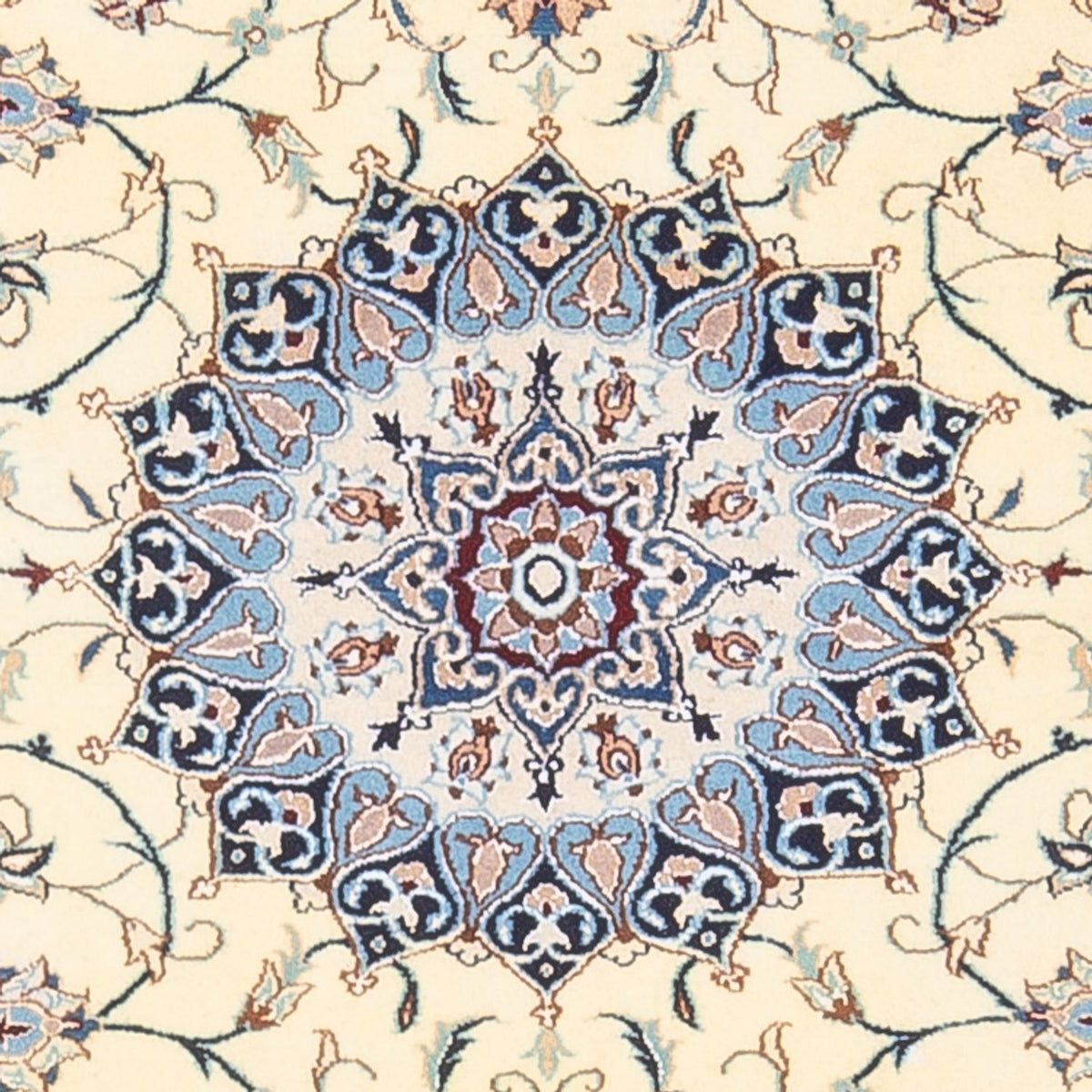 Perserteppich - Nain - Premium - 150 x 104 cm - creme