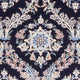 Perserteppich - Nain - Premium - 142 x 98 cm - dunkelblau