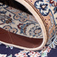 Perserteppich - Nain - Premium - 142 x 98 cm - dunkelblau