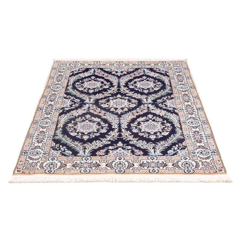 Perserteppich - Nain - Premium - 142 x 98 cm - dunkelblau