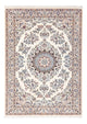 Perserteppich - Nain - Premium - 132 x 98 cm - creme