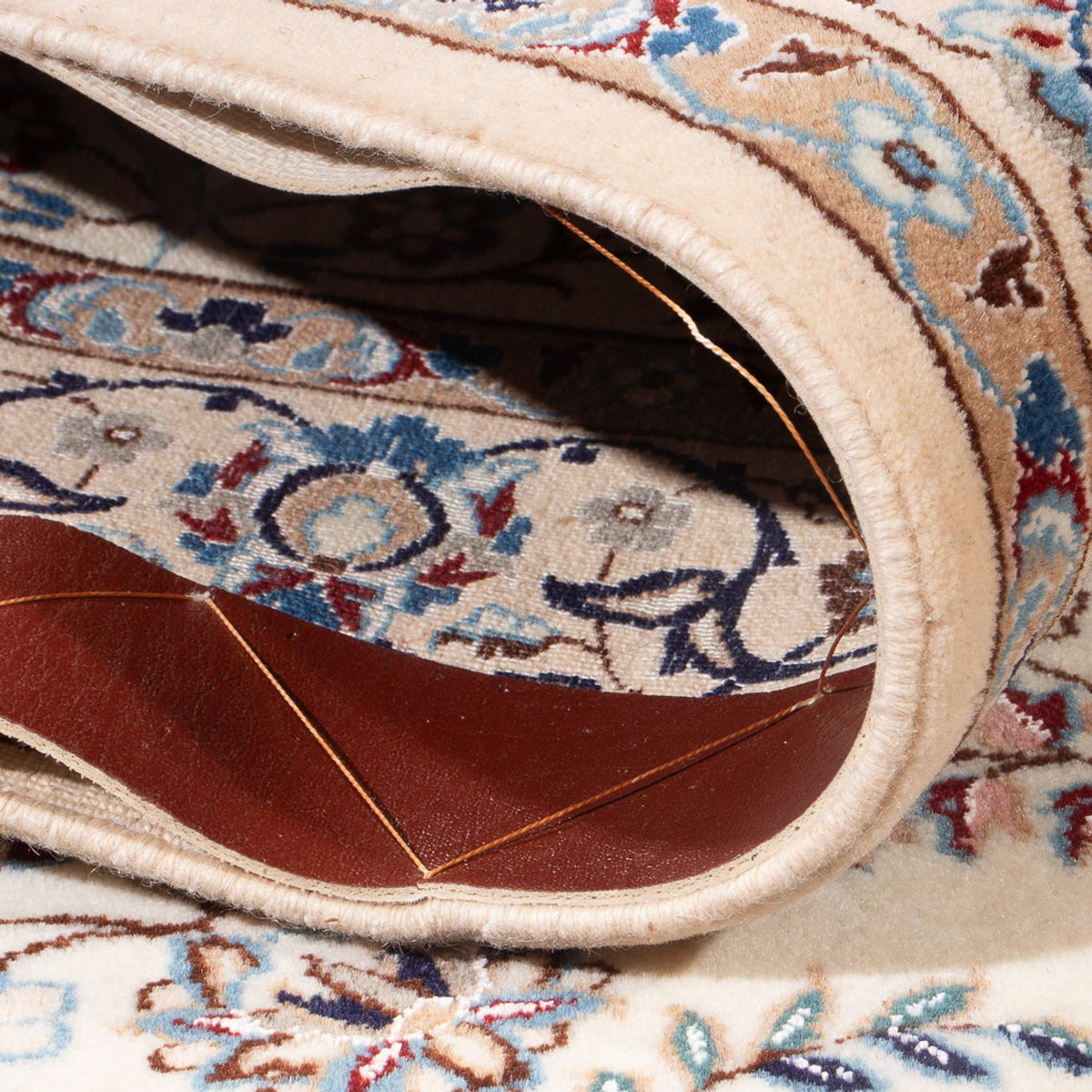 Perserteppich - Nain - Premium - 132 x 98 cm - creme