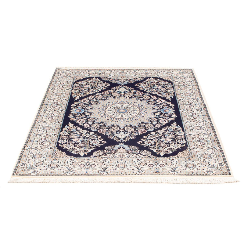 Perserteppich - Nain - Premium - 147 x 104 cm - dunkelblau