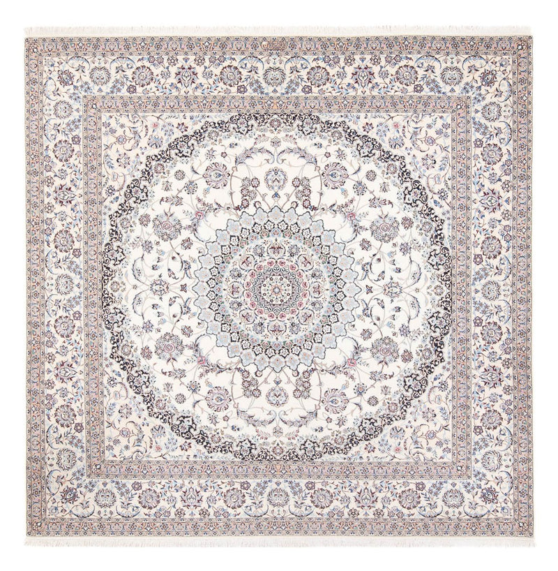 Perserteppich - Nain - Premium - 260 x 257 cm - creme