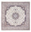 Perserteppich - Nain - Premium quadratisch  - 308 x 308 cm - creme