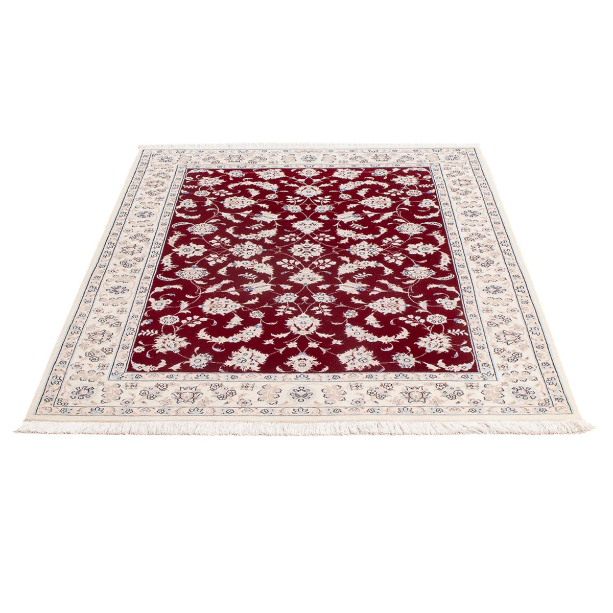 Perserteppich - Nain - Premium - 154 x 110 cm - rot