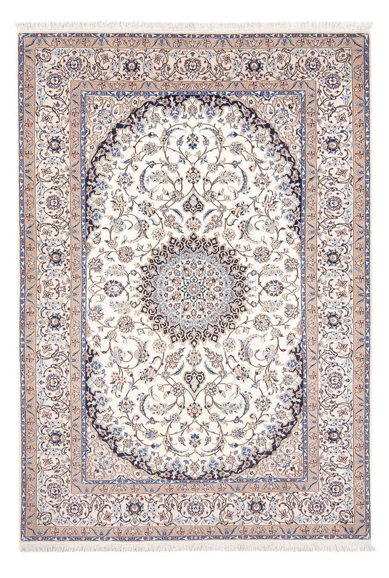 Perserteppich - Nain - Premium - 235 x 152 cm - creme