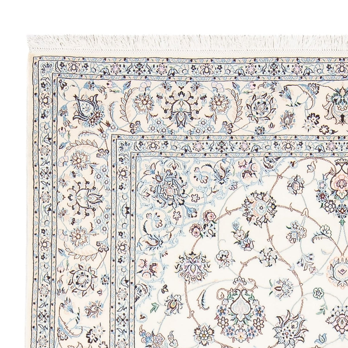 Perserteppich - Nain - Premium - 240 x 155 cm - creme