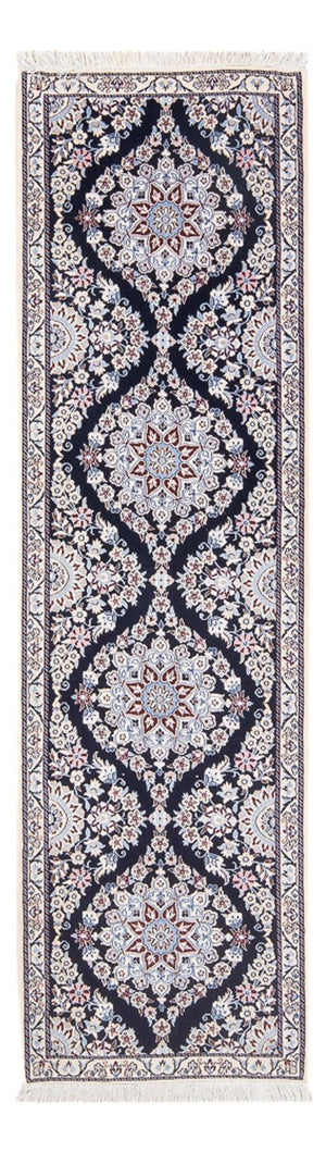 Läufer Perser - Nain - Premium - 188 x 58 cm - dunkelblau