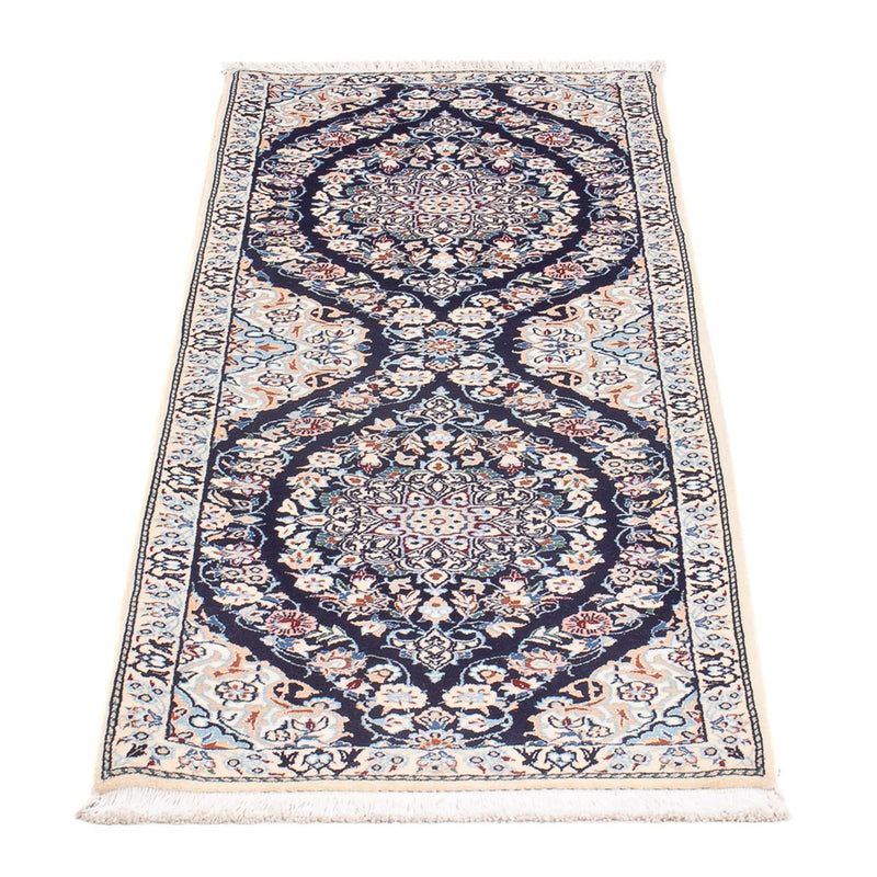 Läufer Perser - Nain - Premium - 150 x 50 cm - dunkelblau
