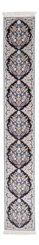 Läufer Perser - Nain - Premium - 215 x 33 cm - dunkelblau