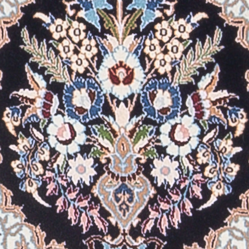 Läufer Perser - Nain - Premium - 215 x 33 cm - dunkelblau