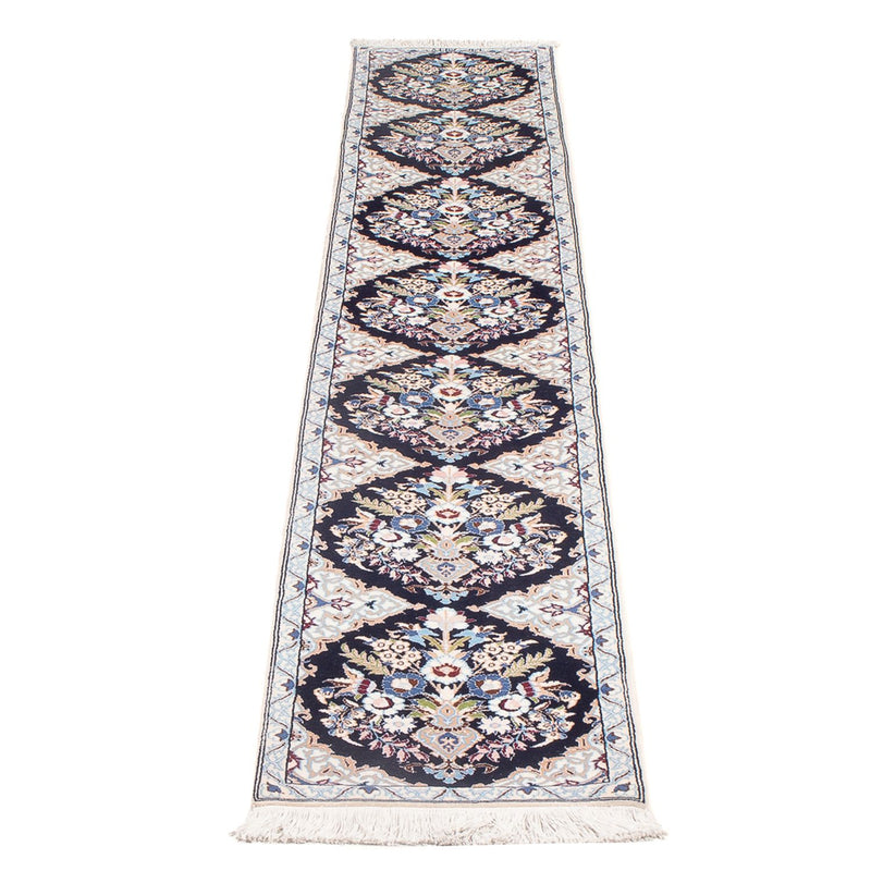 Läufer Perser - Nain - Premium - 215 x 33 cm - dunkelblau