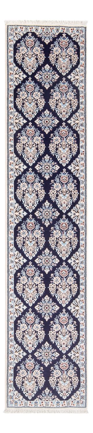 Läufer Perser - Nain - Premium - 210 x 48 cm - dunkelblau