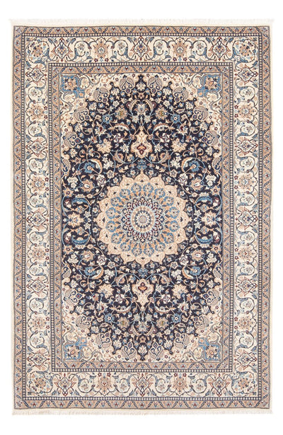Nain - 6La Teppich 129x202cm - Perserteppich - dunkelblau