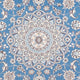 Perserteppich - Nain - Premium - 198 x 131 cm - blau