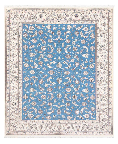 Perserteppich - Nain - Premium - 200 x 150 cm - blau