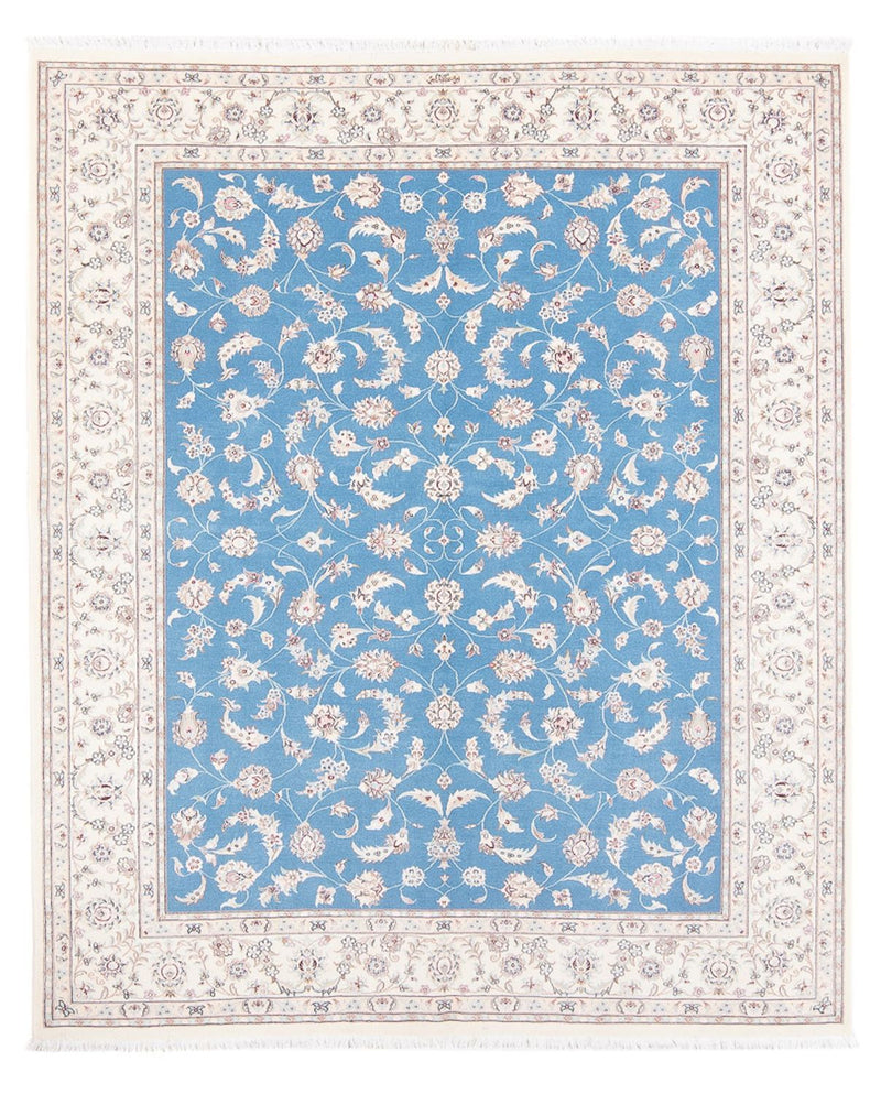Perserteppich - Nain - Premium - 200 x 155 cm - blau