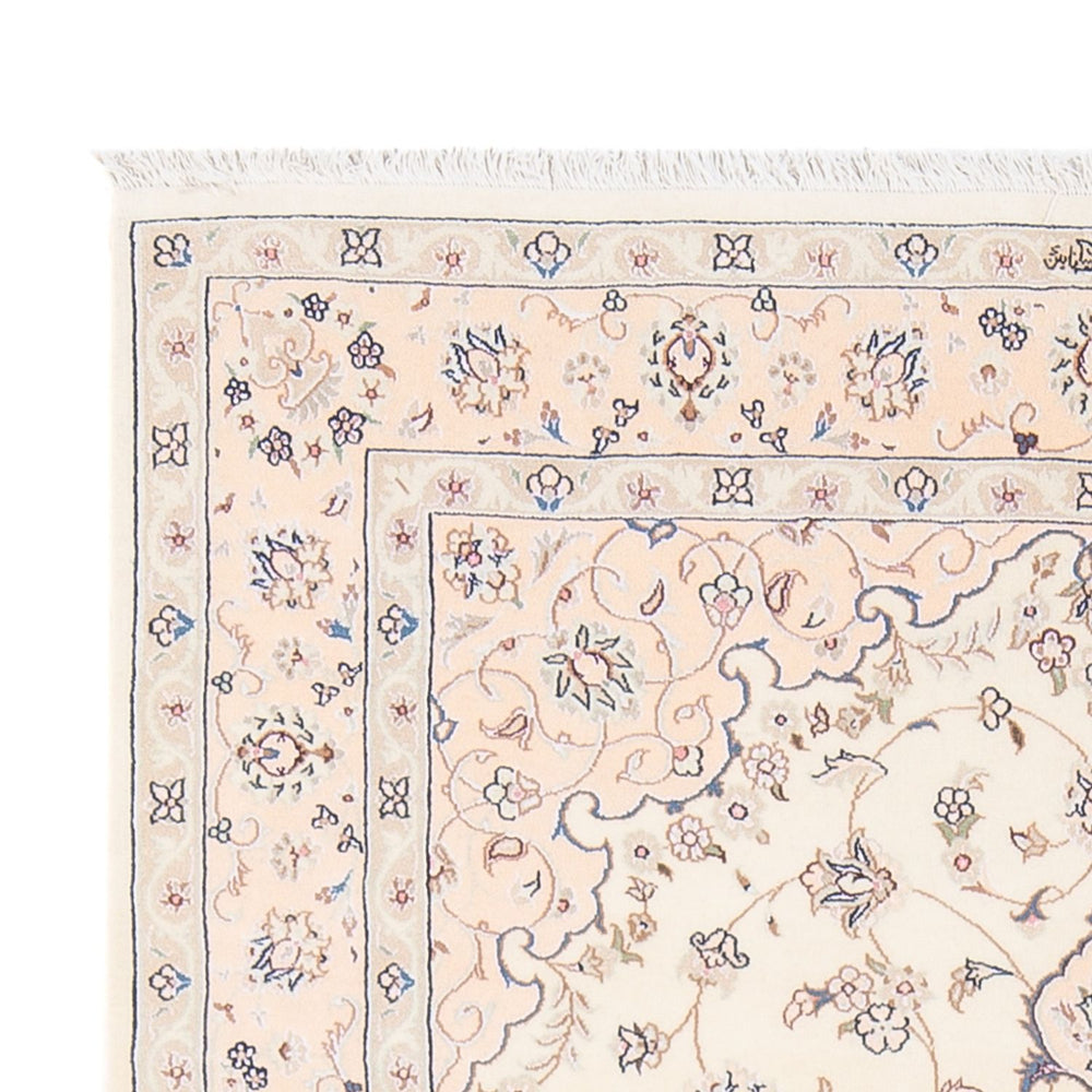 Perserteppich - Nain - Premium - 163 x 108 cm - creme