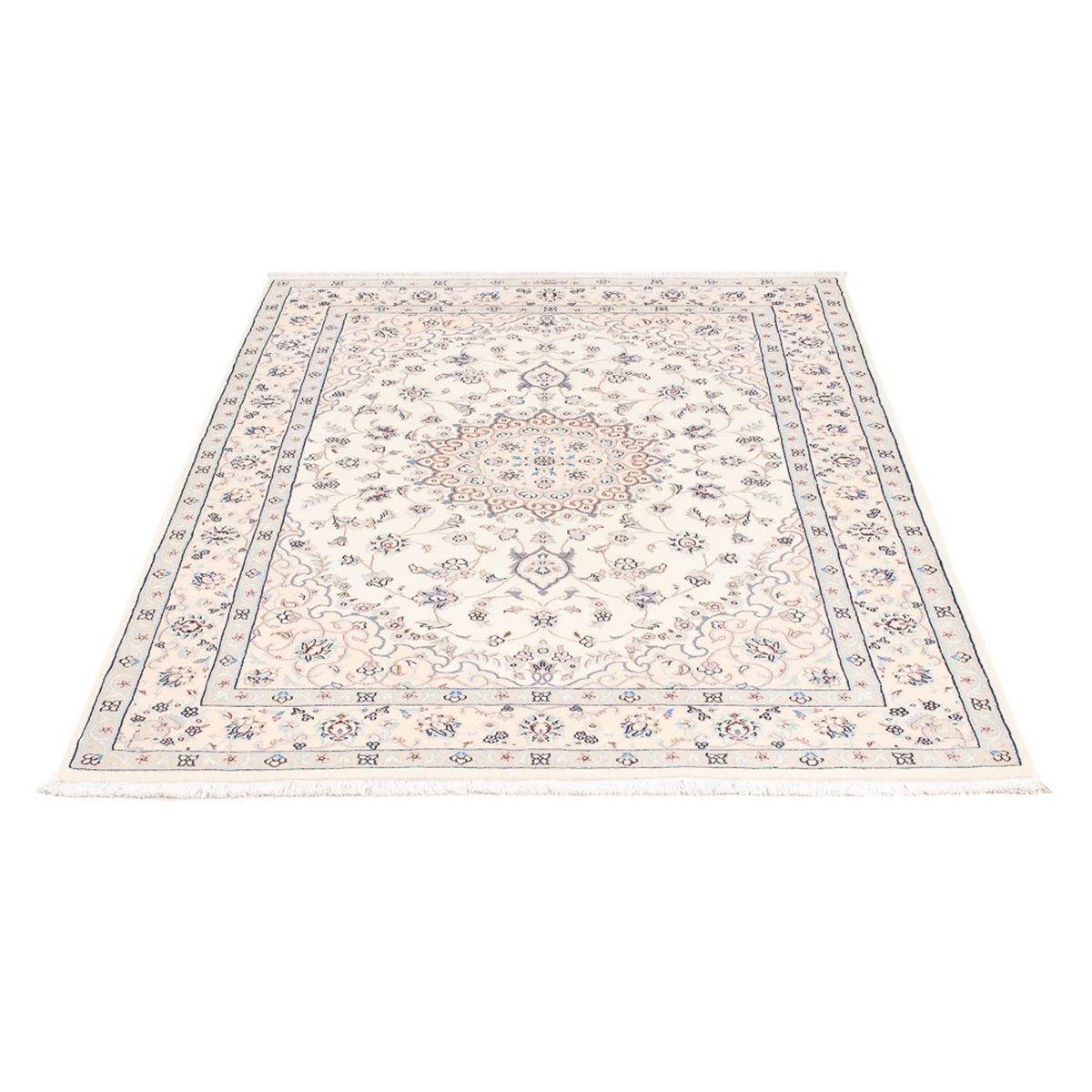 Perserteppich - Nain - Premium - 165 x 108 cm - creme