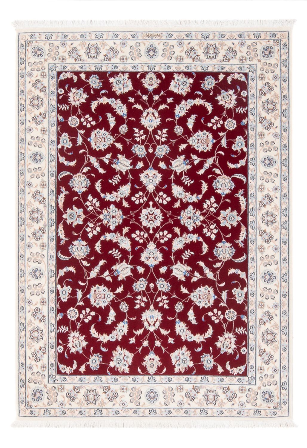 Perserteppich - Nain - Premium - 153 x 103 cm - rot