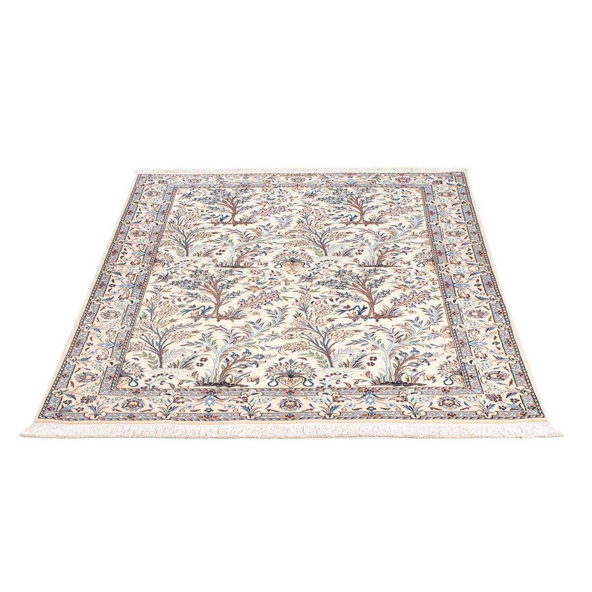 Perserteppich - Nain - Premium - 153 x 104 cm - creme