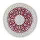 Perserteppich - Nain - Premium rund  - 150 x 150 cm - rot