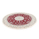 Perserteppich - Nain - Premium rund  - 150 x 150 cm - rot